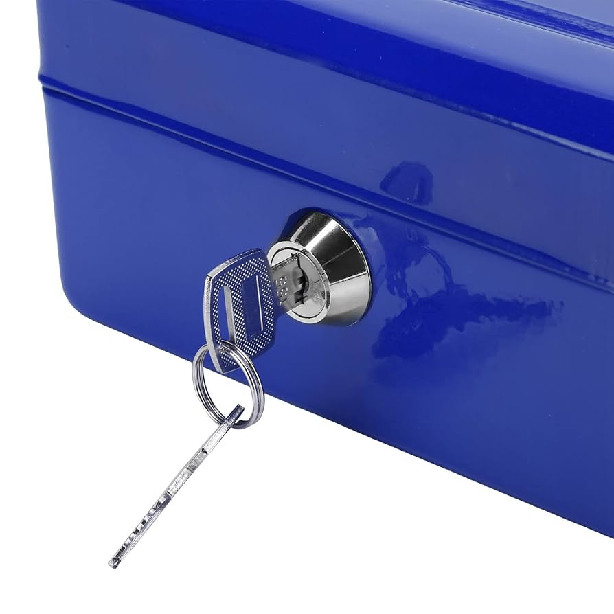☆Cashonly☆ Amazon.com: xydled Steel Cash Box Safe with Combination Lock