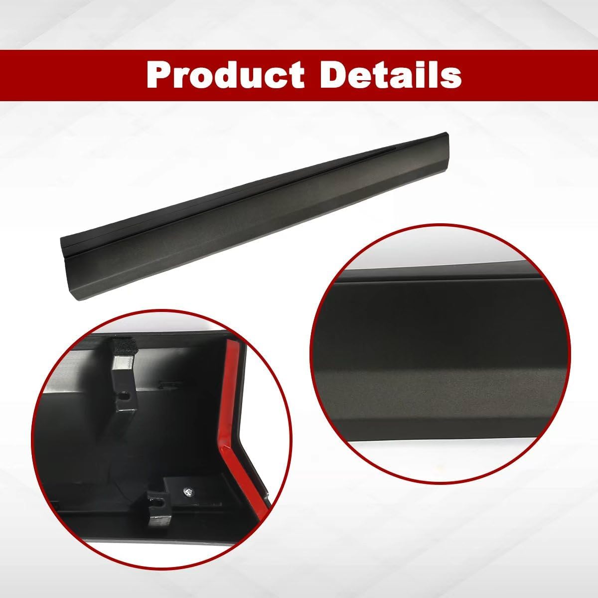Driver Side Front Lower Door Trim Molding, Compatible with Nissan Rogue 2021-2023 (1.5L L3/2.5L L4), Replacement for# 80871-6RR0A 808716RR0A - Decorative Door Protection Panel (Front Right Door)