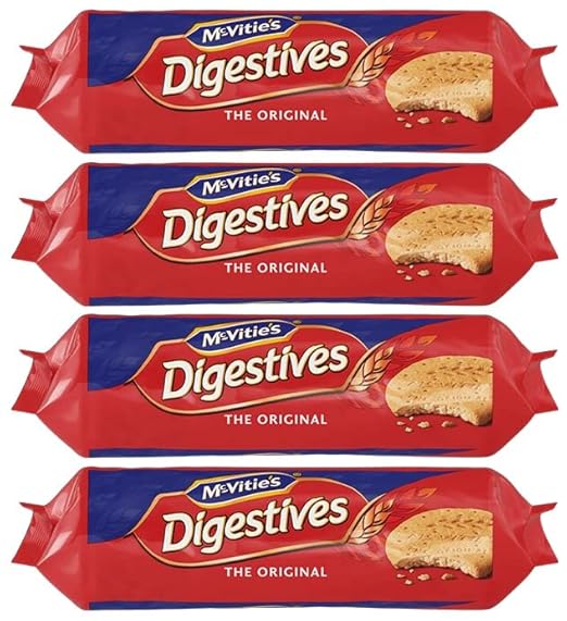 Mcvitie's Digestives Crunchy Wheat Biscuits Cookie (4