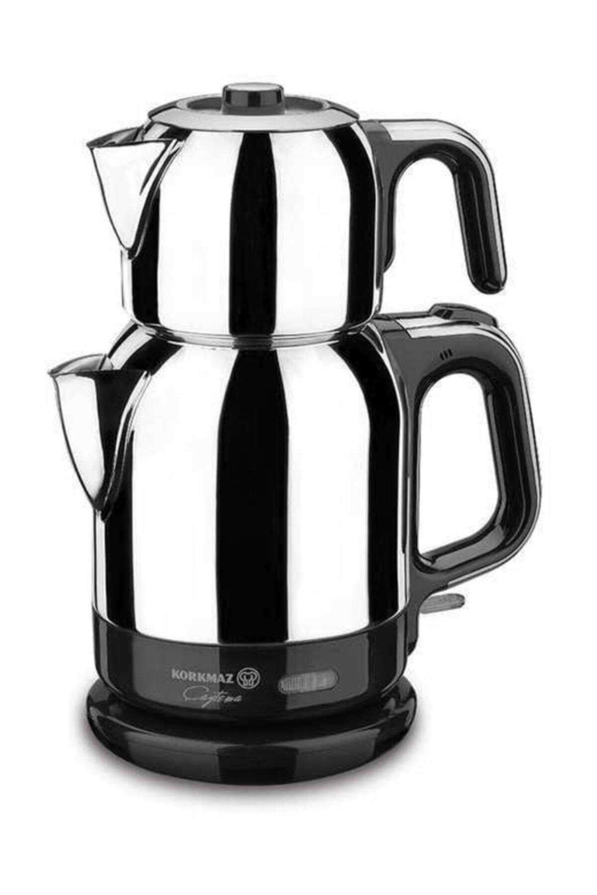 Korkmaz A331 Çaytema 1600 W Teemaschine Caytema A 331 - Inox Chrome