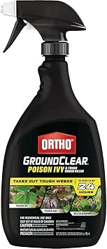 Ortho 0475010 MAX Poison Ivy & Tough Brush Killer Ready-To-Use, 24-Ounce