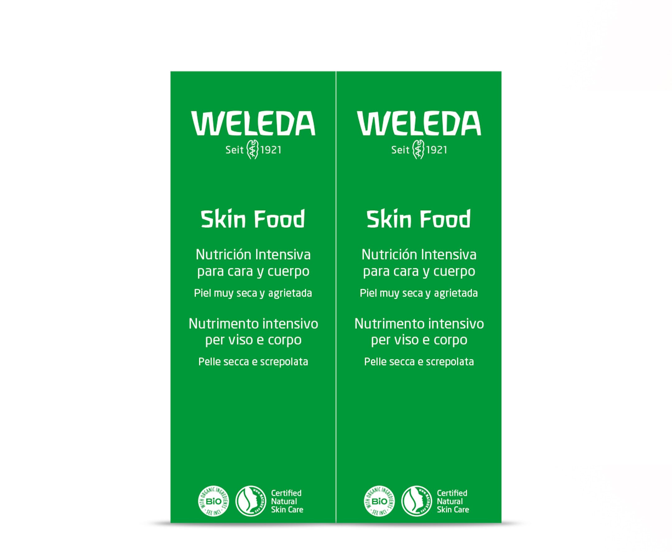 WELEDA Bipack Skin Food Crema Multifunzione nutrimento intensivo per viso e corpo (2x75ml)