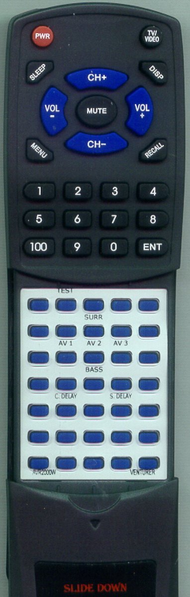 Redi-Remote Replacement Remote Control for Venturer AVR2000W