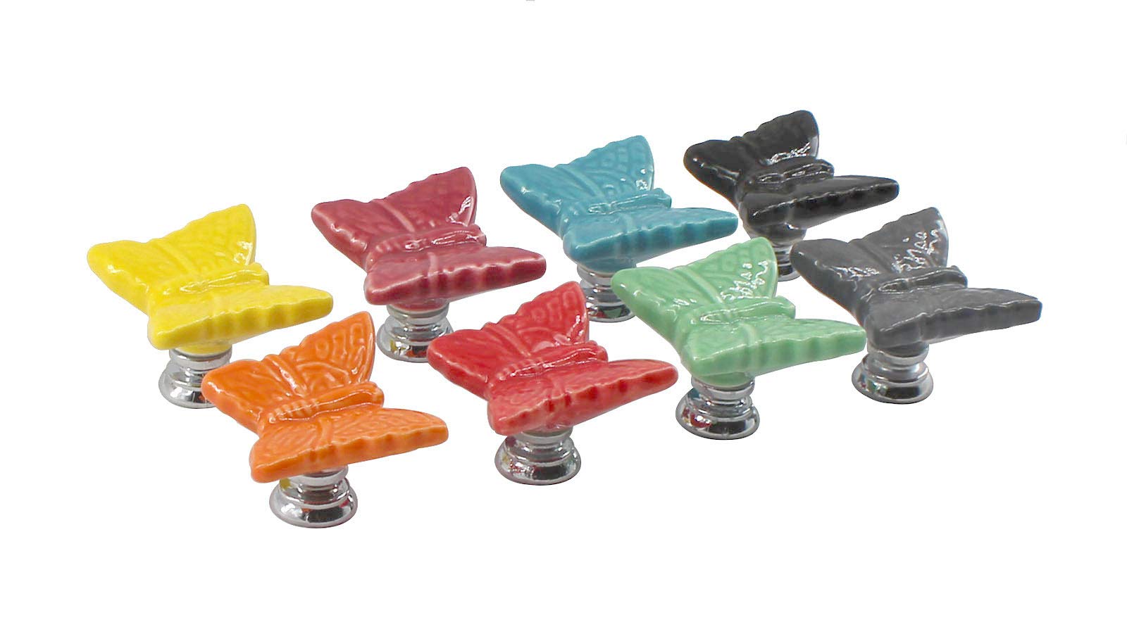 8 PCS Boutons De Tiroir En Céramique Poignées Commode