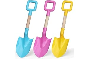 16-Inch Pink Snow Shovel for Kids and Adults