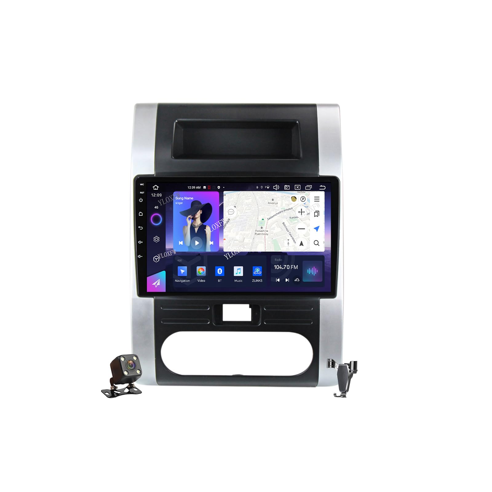 Amazon.co.jp: YLOXFW Android 12.0ラジオ2 Din車載ステレオある