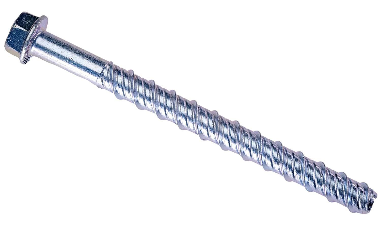 Concrete Screws - 3/8" x 3" Zinc Plated -4