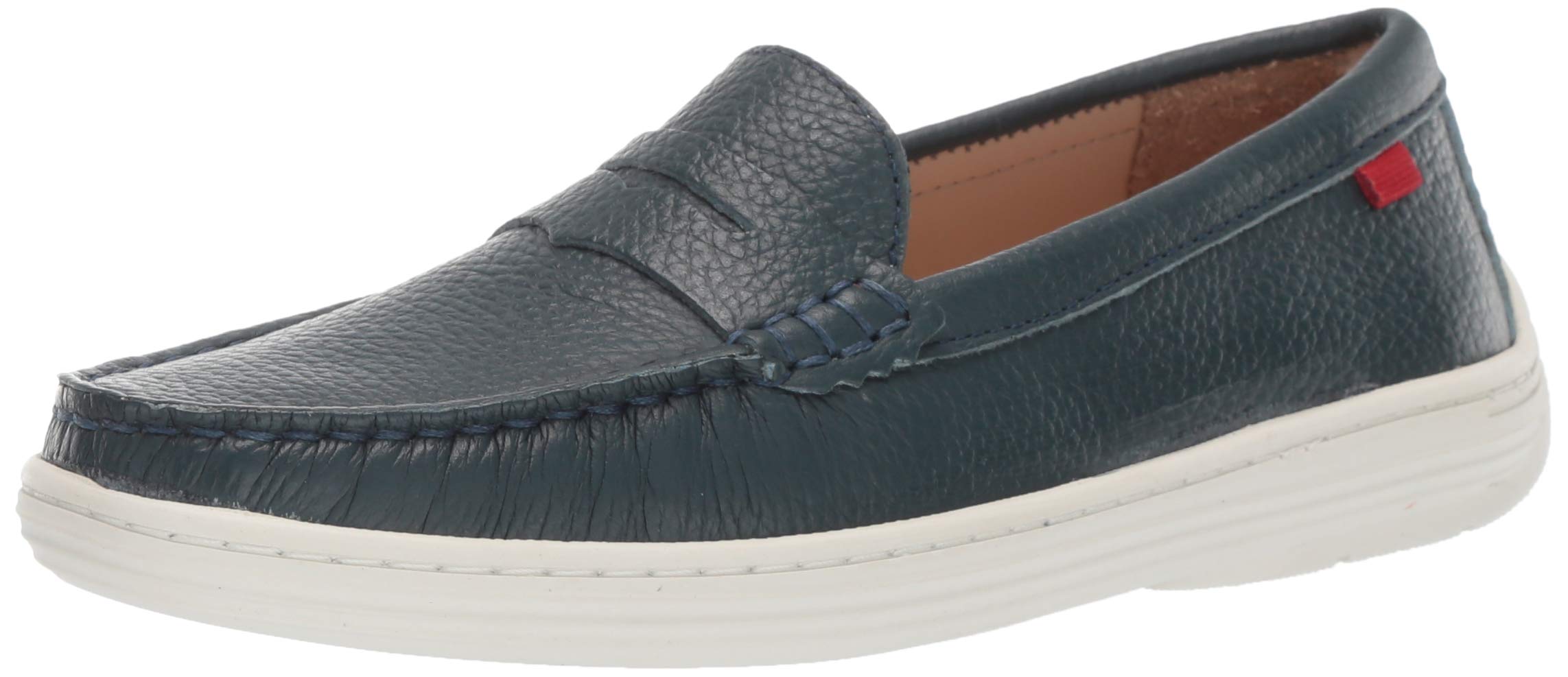 MARC JOSEPH NEW YORK Kids' Leather Boys/Girls Casual Comfort Slip on Moccasin Loafer Shoes Driving Style