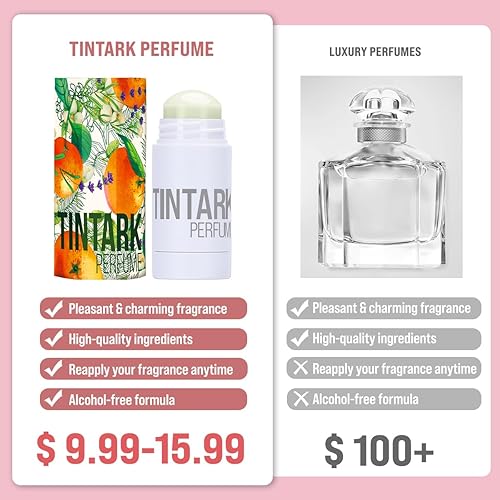 Miniatura 2 de Perfume en barra sólida, perfumes portátiles para mujeres y hombres, tamaño de viaje, ligeramente perfumado, ingredientes veganos naturales y