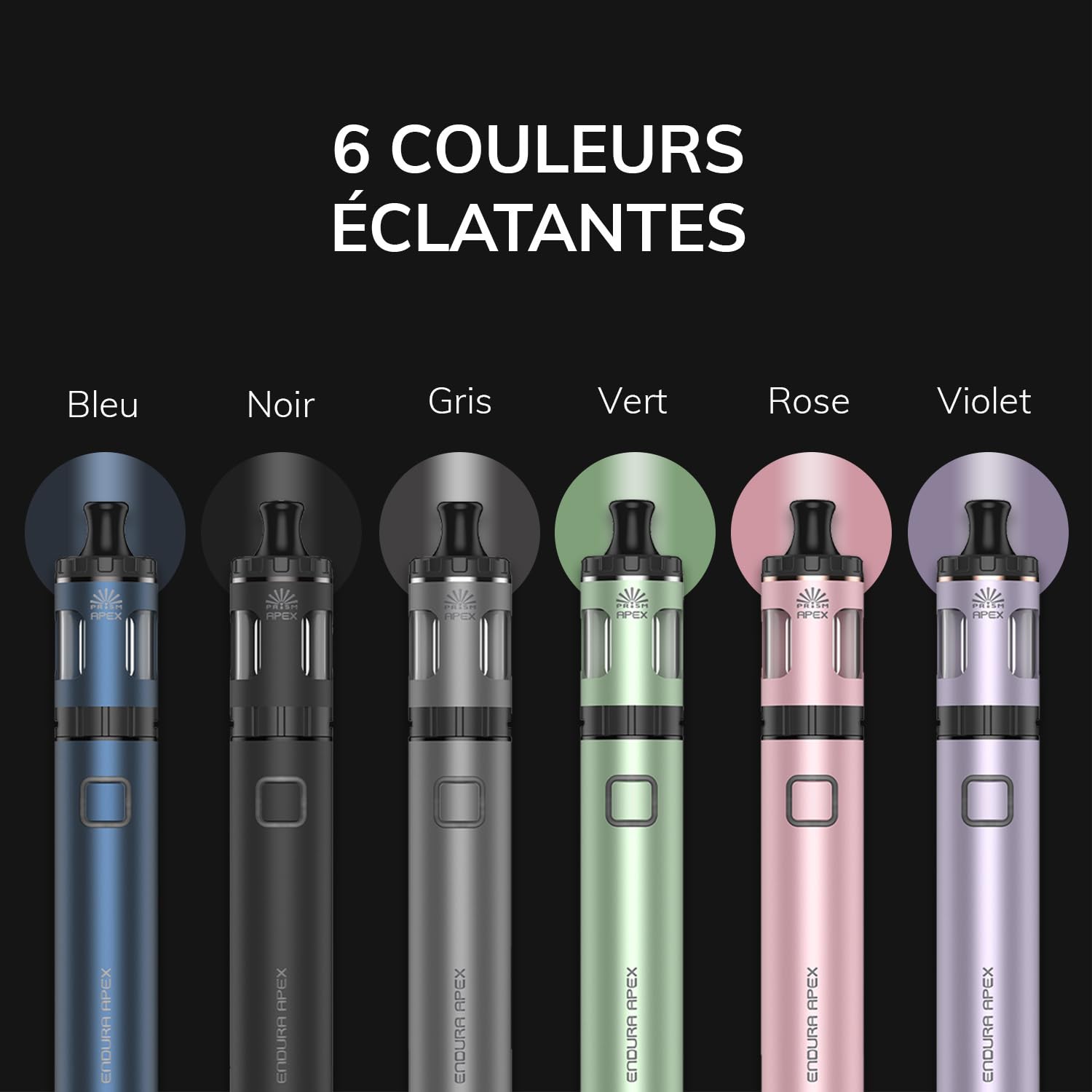 INNOKIN - Starter Kit Endura Apex 3ml - Cigarette Electronique Tube -  Puissance 14,5W (Normal) + 16,5W Boost) - Batterie 1800 mA - Rsistance  Prism S Coil 0,9 Ohm - Airflow MTL (Bleu) : Amazon.fr: High-Tech