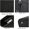 Handbag Tote Bag for Women, Laptop Bags Soft PU Leather Ladies Handbag Shoulder Bag Top Handle Bag for School Work Travel (Black) #4
