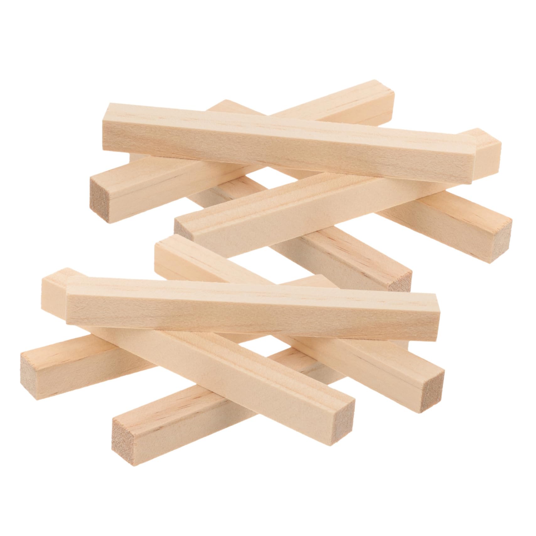 120stücke Holzstäbe Für Bastelprojekte Unvollendete Holz-dowel-rohlinge Für Diy Modellbau Dekoration Vielseitig Einsetzbar Langlebig
