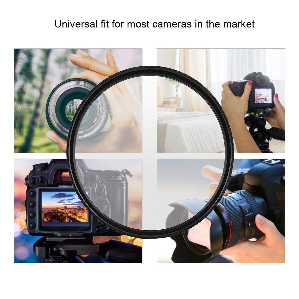 UV Filter,EBTOOLS Univesal Ultra Slim UV Filter Lens Protecting Filters Replacement for DSLR Cameras (67mm) - Image 2