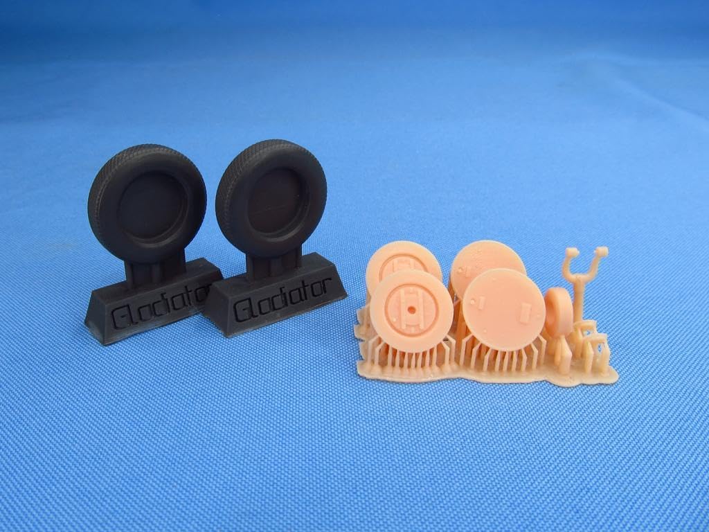 METALLIC DETAILS MDR3236 1/32 Model kit of Gloster Gladiator. Wheels (ICM) Accessories kit