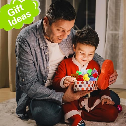 Miniatura 5 de Paquete de 100 Juguetes Squishies, Pequeños Juguetes Fidget Squishy de Mochi Aleatorios a Granel, Regalos de Fiesta para Niños de 4-8 y 8-12, Bolsa