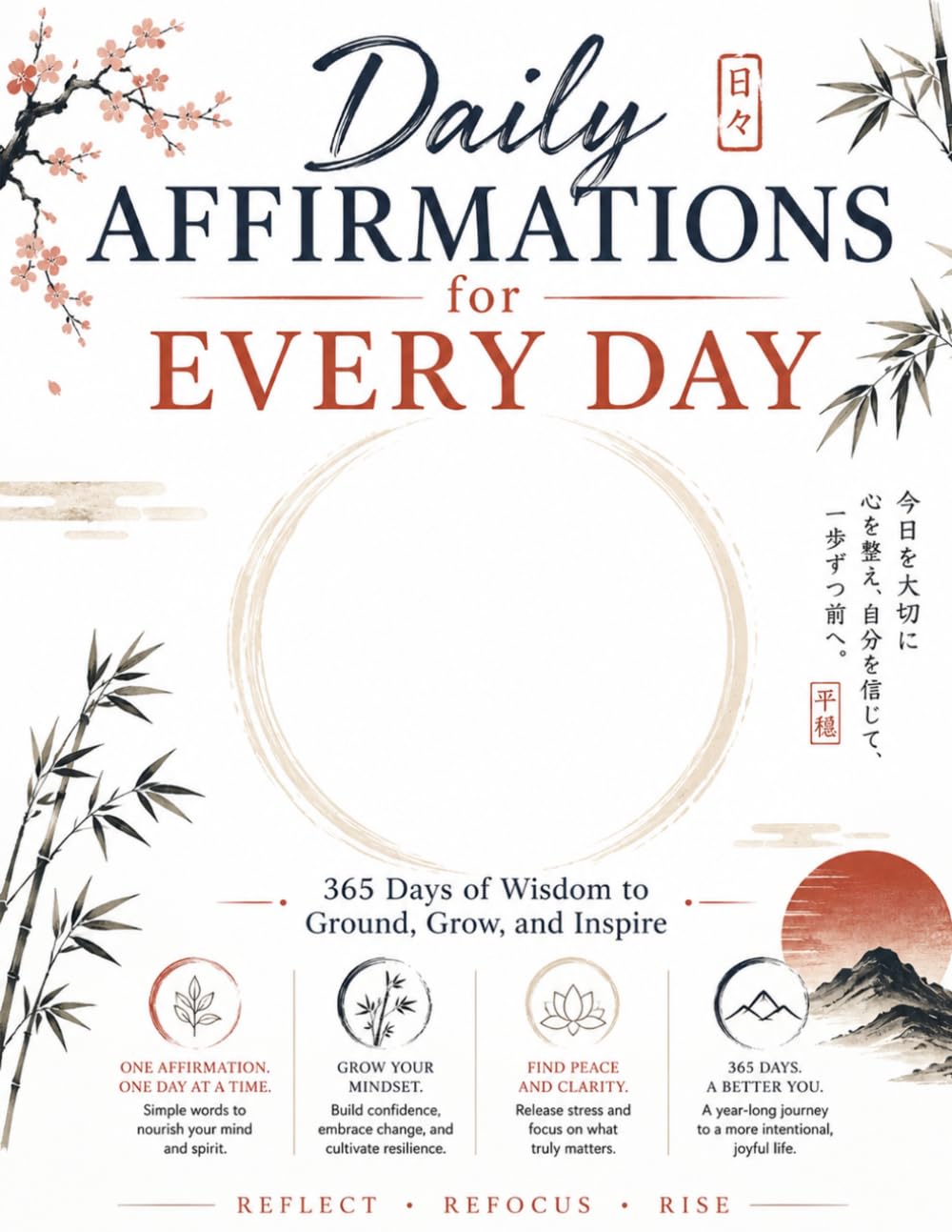 Daily Affirmations for Every Day: 365 Days of Wisdom to Ground, Grow, and Inspire