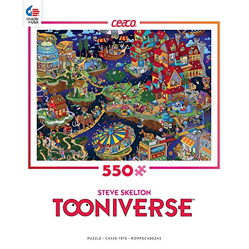 Ceaco Tooniverse - Sixes were Nines Puzzle (550 Piece)