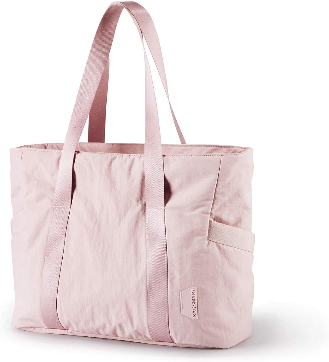BAGSMART Bolso de mano para mujer, bolso de mano con cremallera, bolso de trabajo con compartimentos, bolso de hombro para enfermera, para viajes, gimnasio