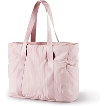 Tote Bag for Women, Tote Bag with Zipper Work Tote with Compartments Nurse Shoulder Hanbag for Travel, Gym