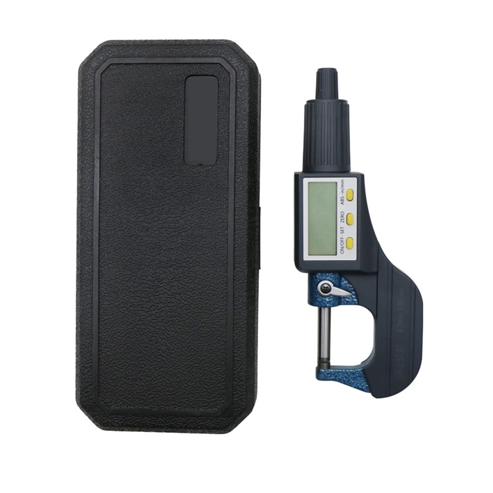 Mikrometr, 0-25 mm Mikron cyfrowy mikrometr elektroniczny miernik miernika mikrometru 0,001 grubości narzędzia pomiarowe z pudełkiem