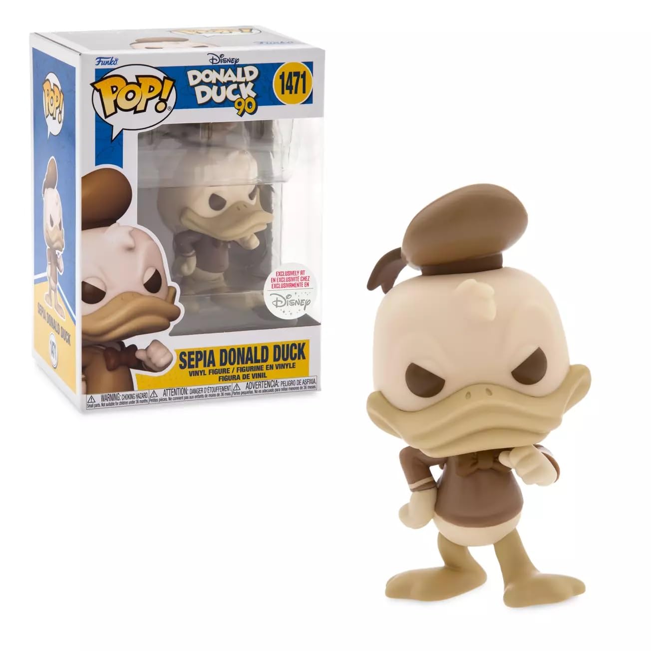 Funko Pop! Disney: Donald Duck 90th Anniversary - Donald Duck (Sepia Disney Exclusive) #1471