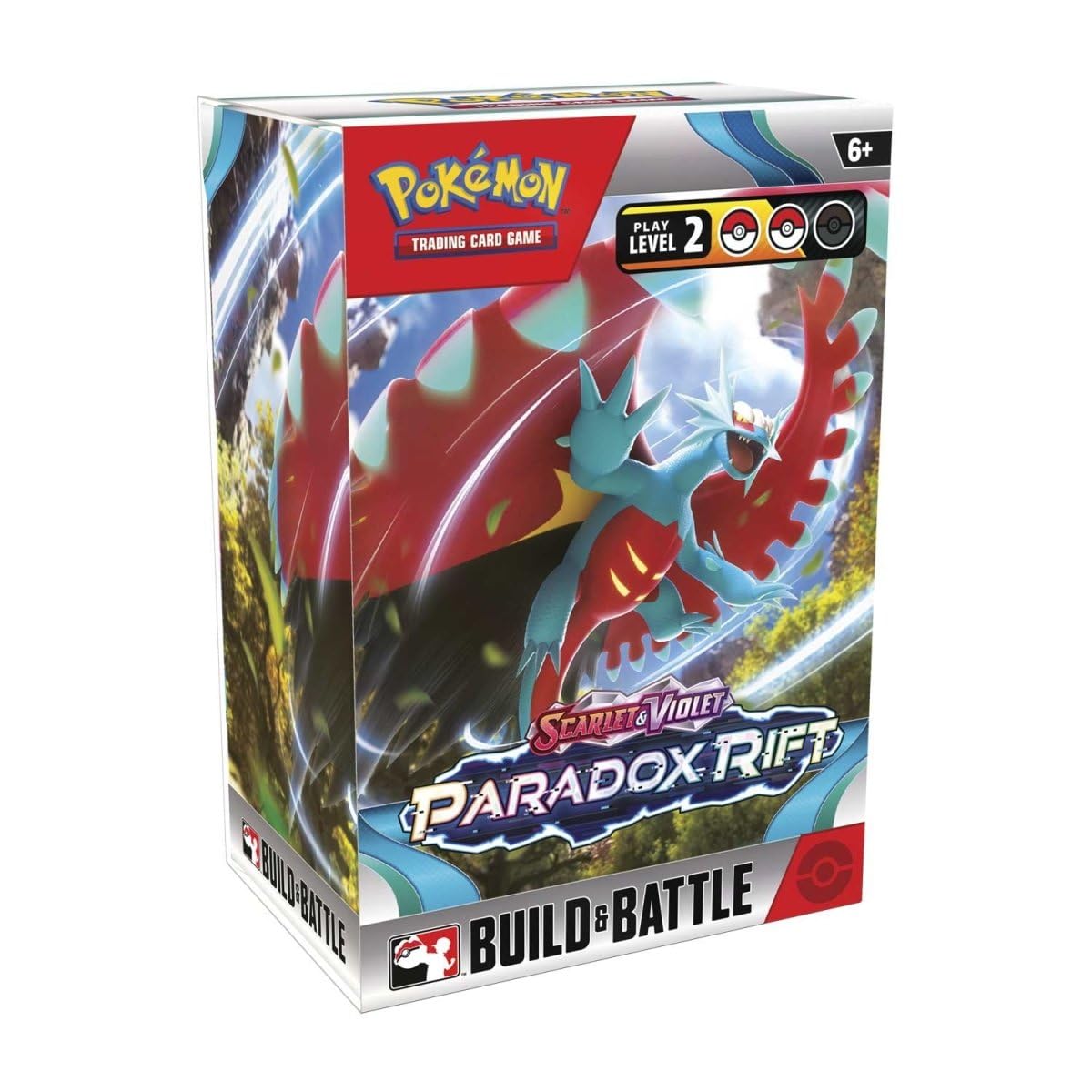 Pokemon Scarlet Violet 4 Paradox Rift Booster Build Battle Box