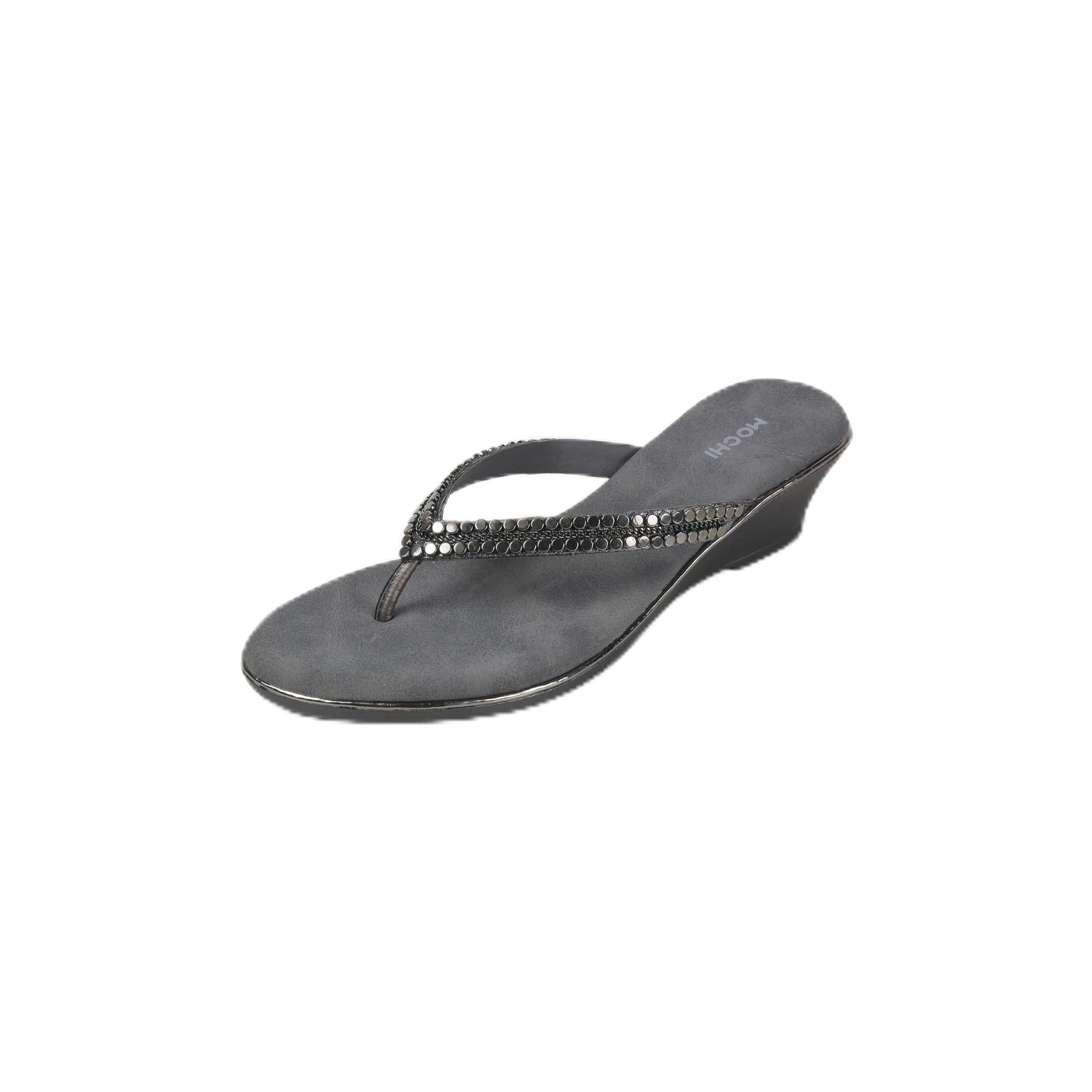 mochi Women's Open Casual - Heels with Wedges-picture-27