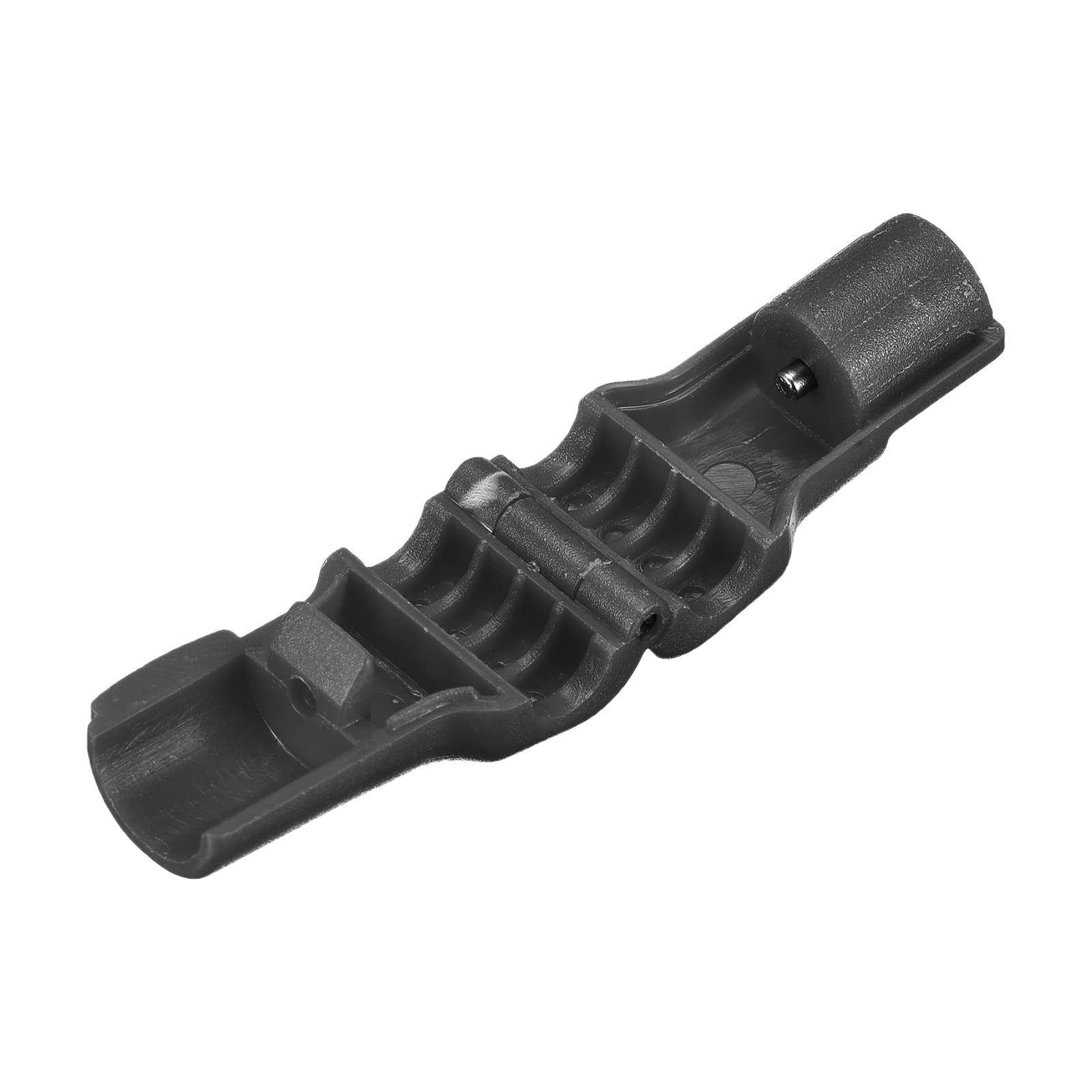 sourcing map Minorista Tienda Supermercado Móvil Teléfono Antirrobo Gancho Bloqueo, 6mm Especial Magnético Pantalla Estante Bloqueo, Clavija Gancho, Negro Paquete de 50