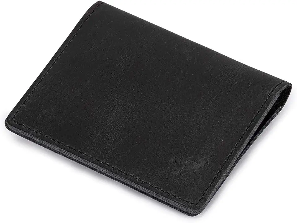 Carteira Masculina Porta Cartão Slim Couro Bovino