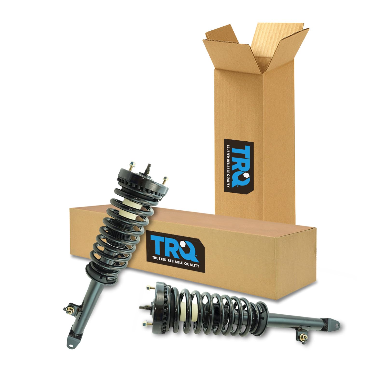 TRQ Front Strut and Spring Assembly Set 2 Piece