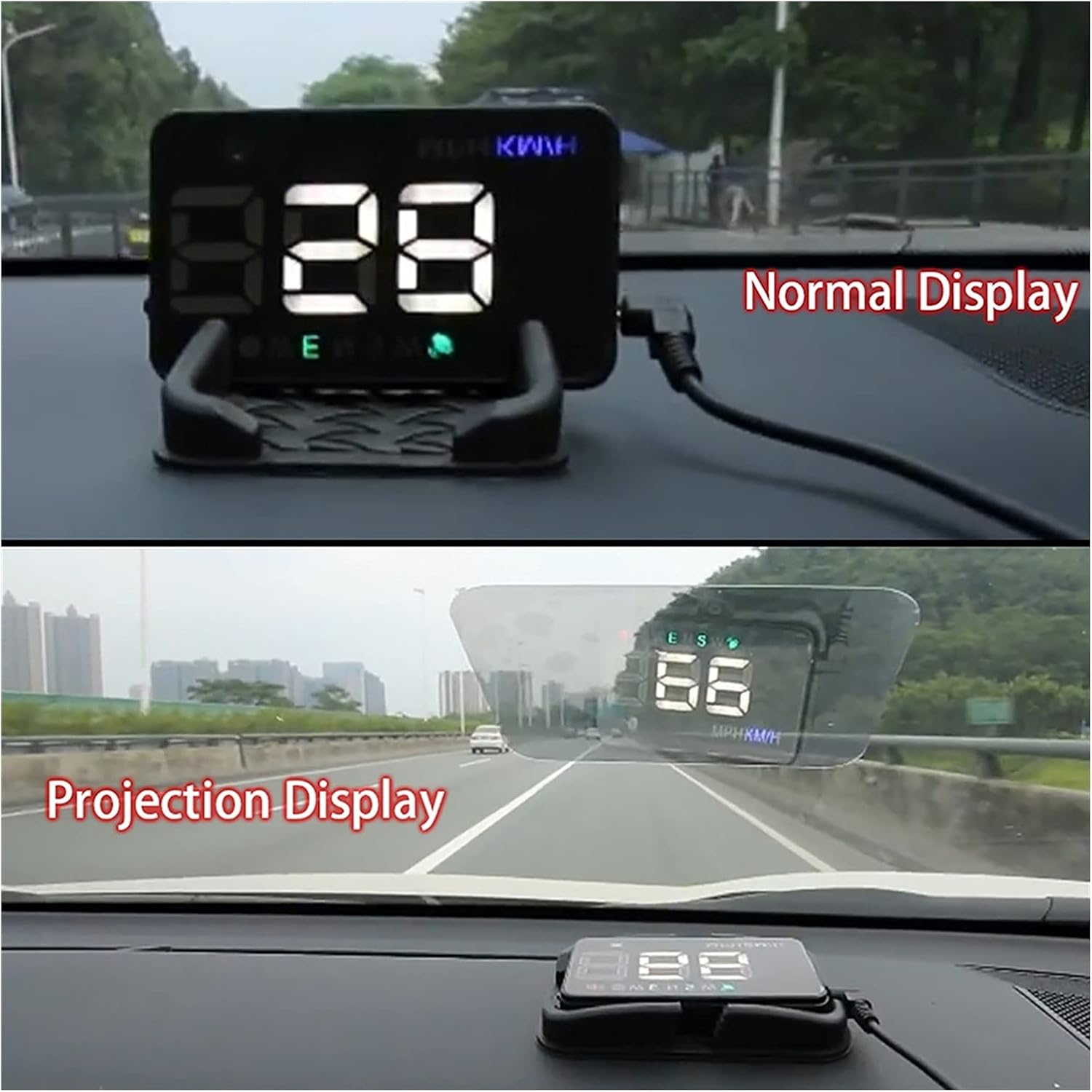A5 HUD satellite Newest GPS speedometer car hud head up display KM/h MPH For Car Bike Motorcycle Auto Accessories