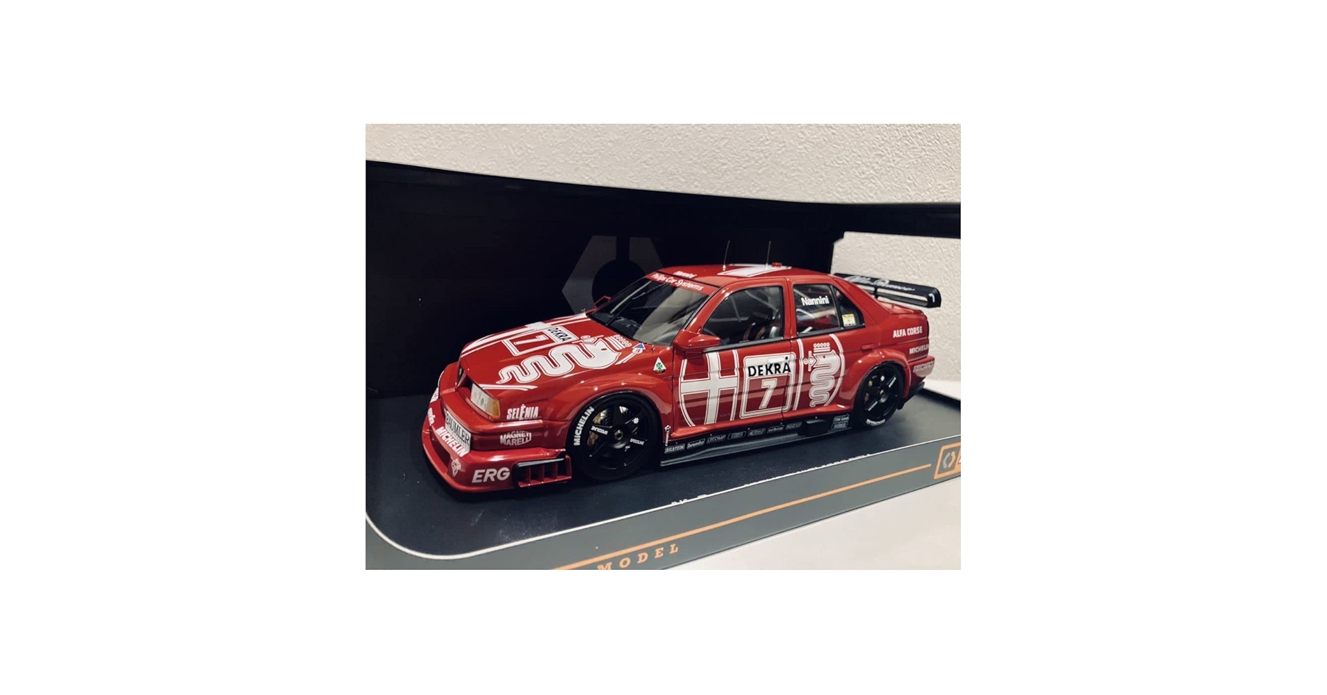 1/24 アルファロメオ155V6Ti #7 A.ナニーニ 1993 DTM Amazon | 1/18 HPI アルファロメオ 155 V6 TI #7 A.ナニーニ DTM