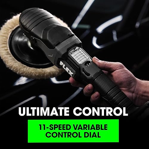 Miniatura 5 de FLEX Kit de pulidora rotativa inalámbrica sin escobillas de 24 V con (2) batería de litio de 5.0 Ah y cargador rápido de 160 W - FX3311-2C