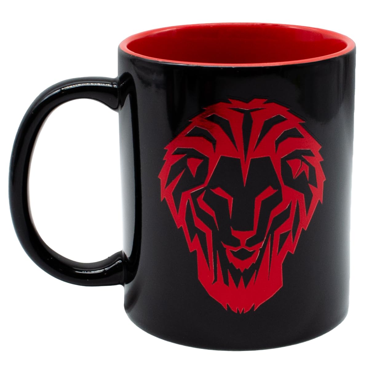 ms móvil shop Taza Cerámica Athletic Club Bilbao 330 ml – Diseño León – Producto Oficial en Caja Regalo – Apta Microondas y Lavavajillas – Ideal para Desayuno, Oficina o Regalo para Aficionados