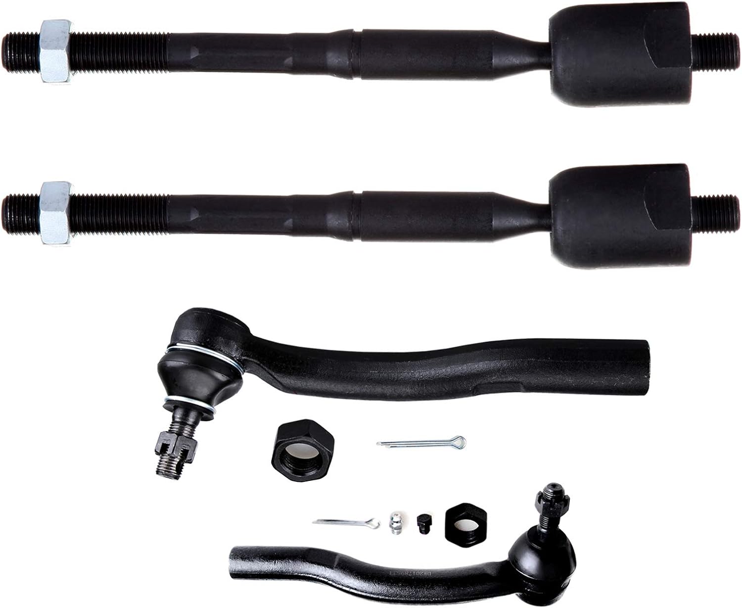 OCPTY - New 4-Piece fit for 2002-2003 for Lexus ES300 Camry - 2 Front Outer 2 Inner Tie Rod End