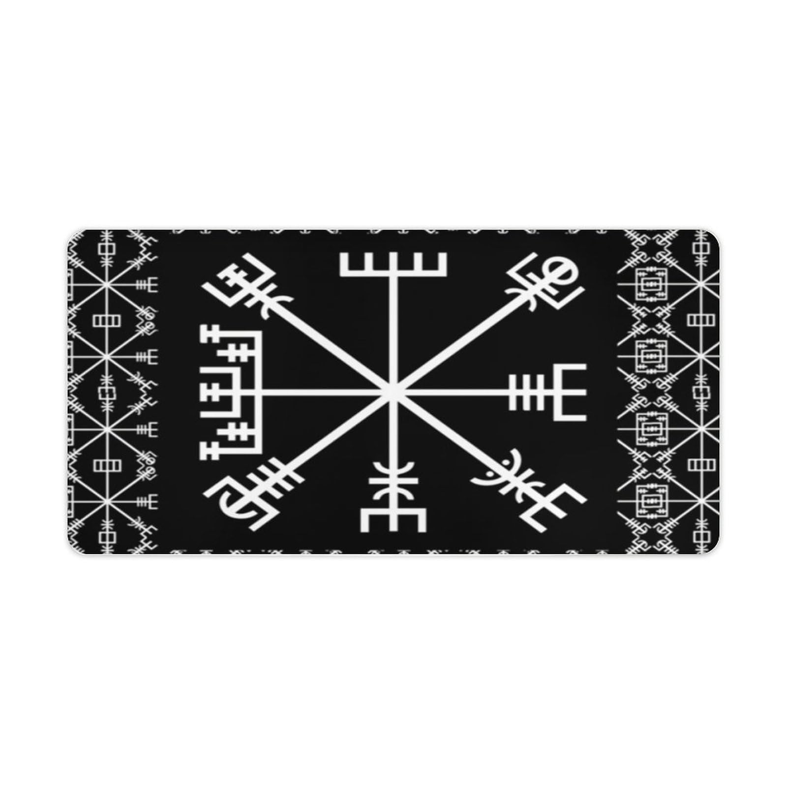 Tapis de souris antidérapant Viking Vegvisir 30x60cm pour éviter les glissements
