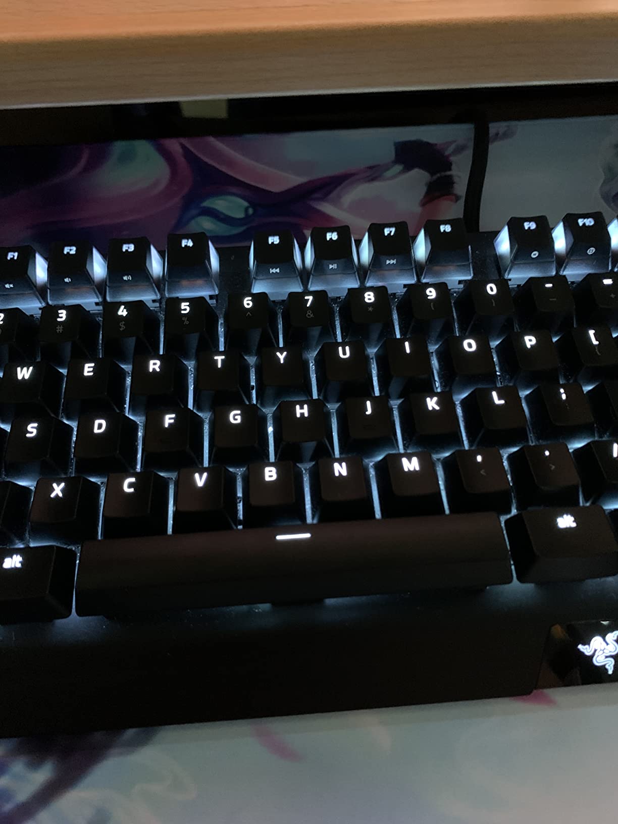 Razer Phantom Keycap Upgrade Set: Unique Stealth Design - Translucent ...