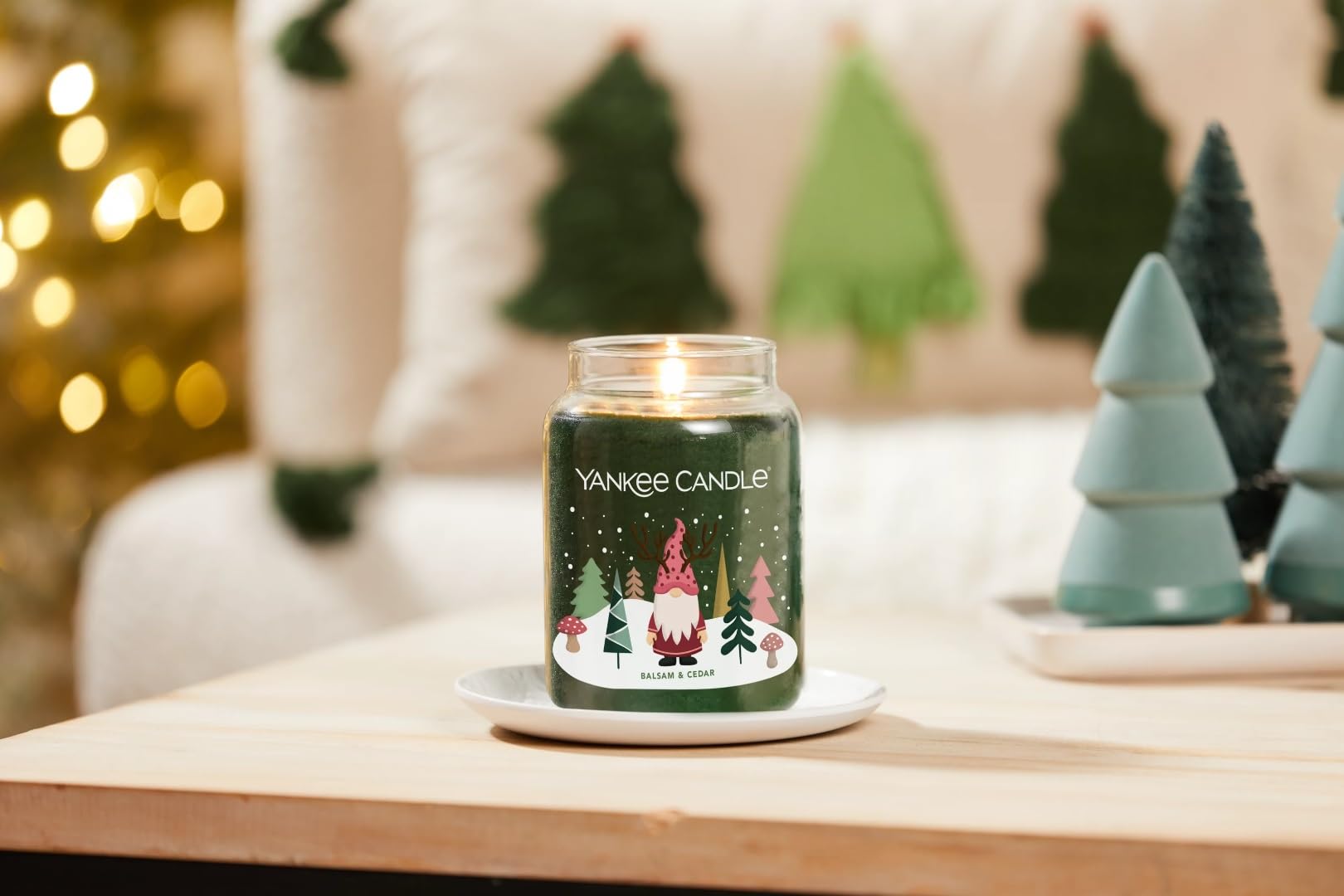 Yankee Candle® Balsam & Cedar - Gnome Antlers Großes Glas 623g