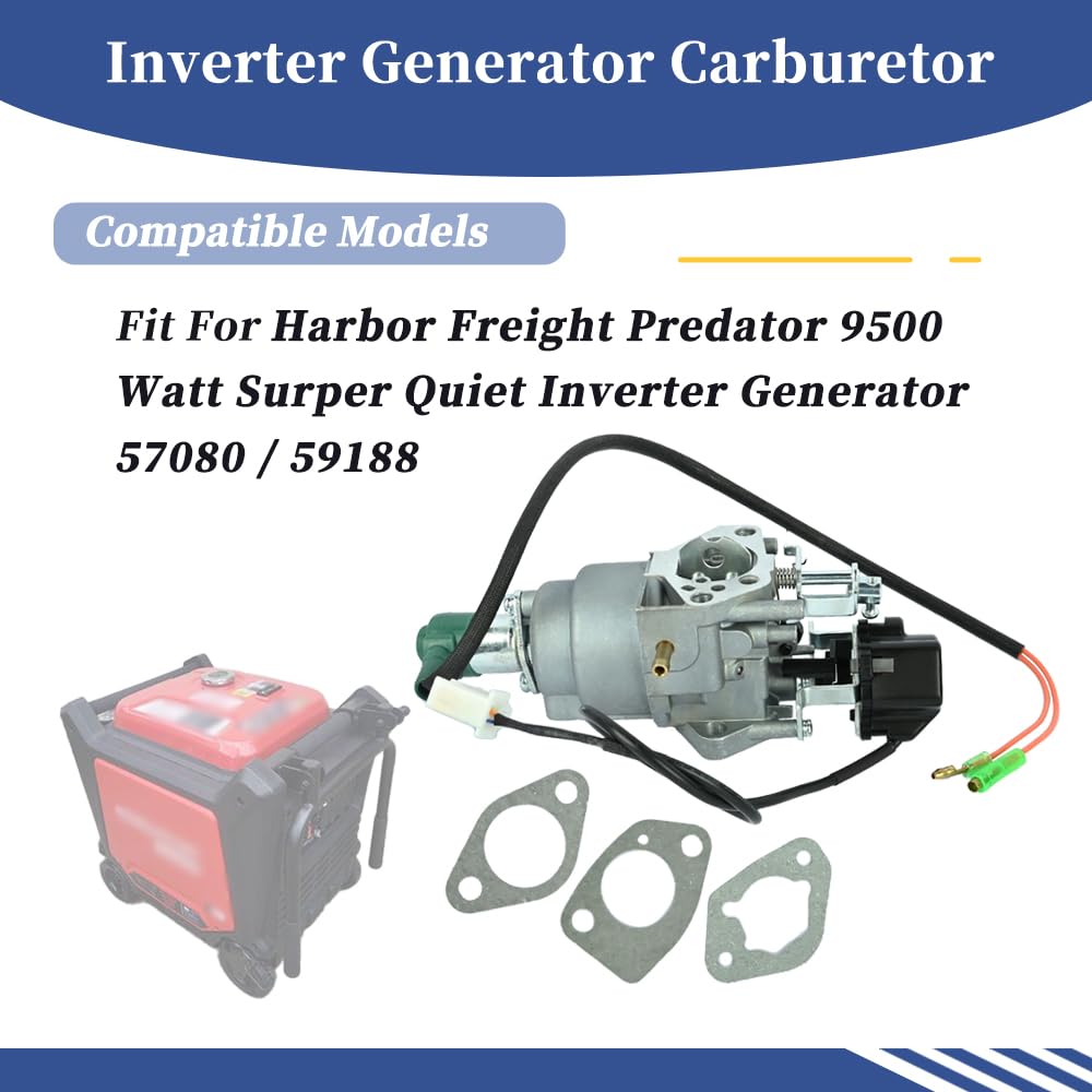 Getfarway Inverter Generator Carburetor Fit for Harbor Freight