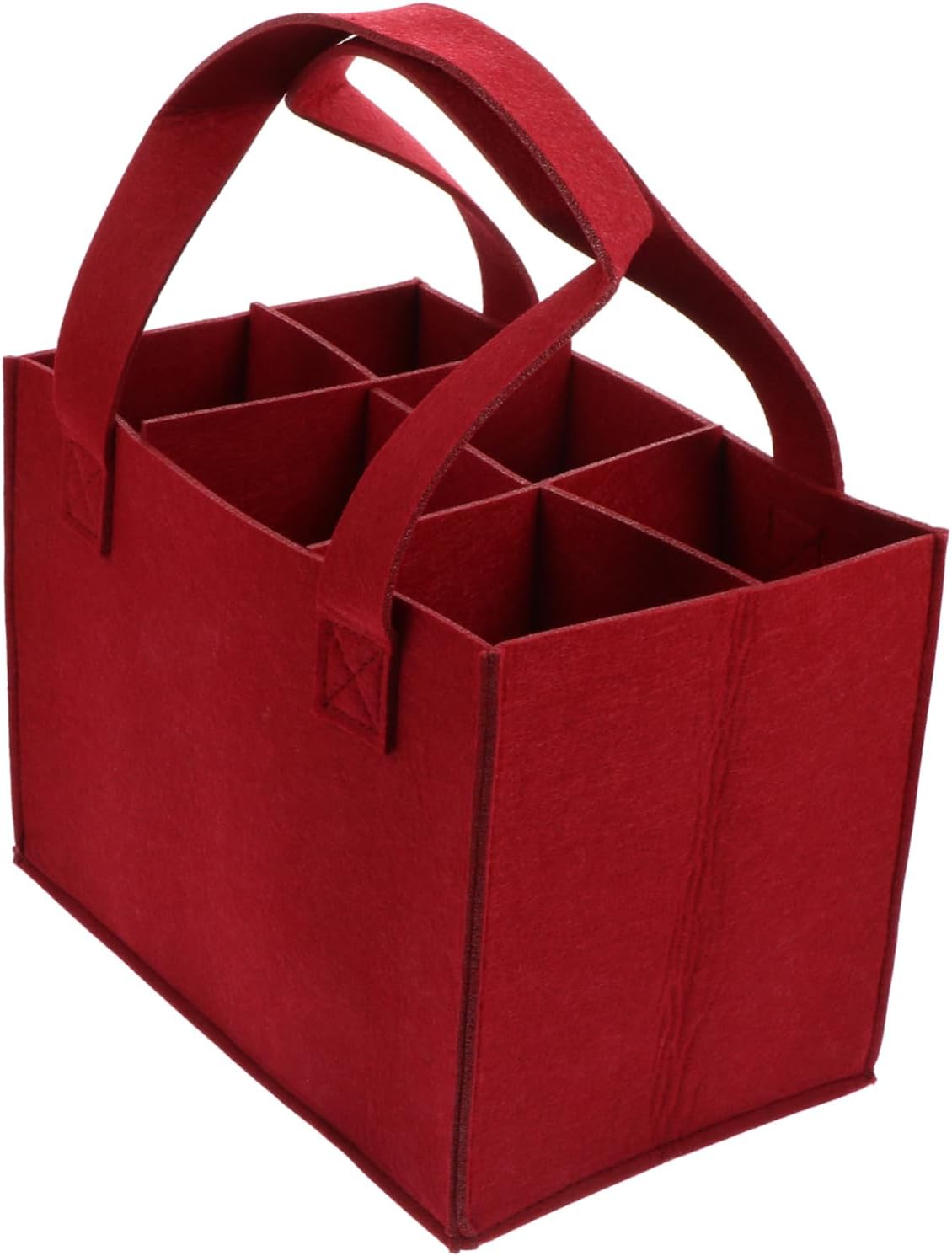 ABOOFAN Beach Wine Tote Bag Bottle Holder Felt Pouch for Wine Storage Portable Pouch