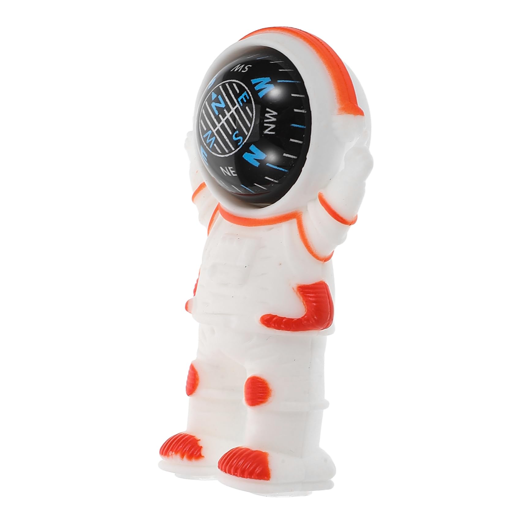 TOPPERFUN Cute Astronaut Compass for Car Dashboard High Accuracy Mini Compass Decor for Vehicle Tilt and Angle Measurement