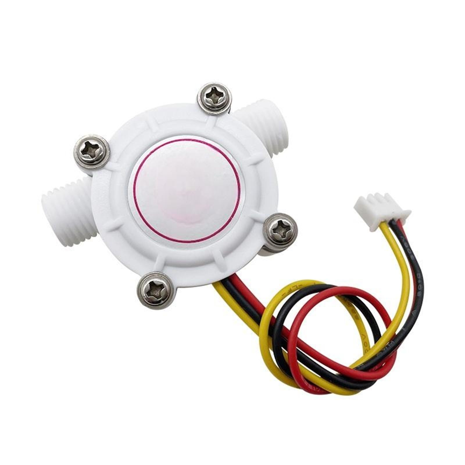MKHQST Flowmeter 2pcs Hall-effect Water Flow Meter S302 Electromagnetic Sensor G1/4 Small Bore For Dispensers Pure Systems And RO Units