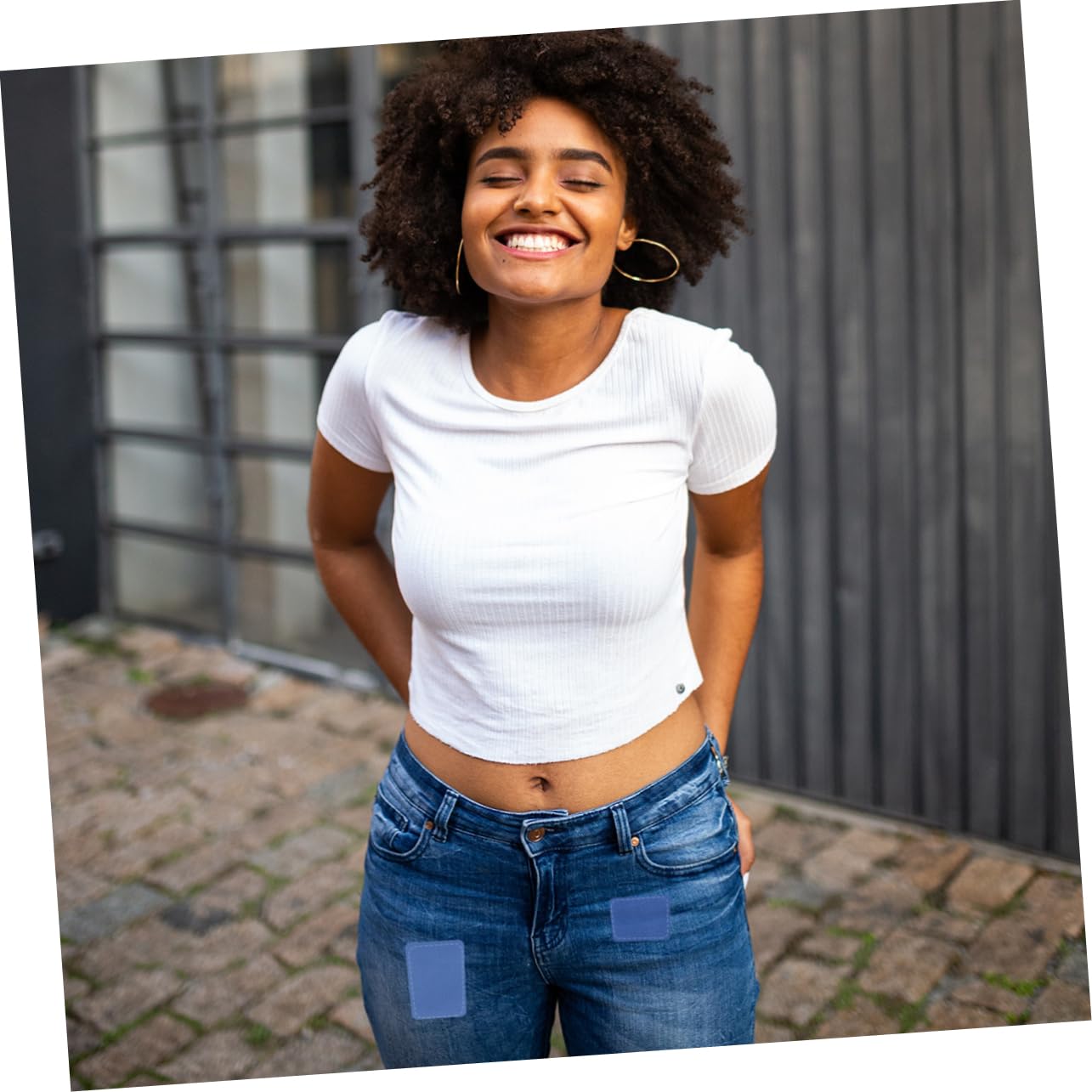 Uonlytech 3 Sets Farbflicken Flicken Stoff Die Für Kleidung Denim Canvas Bügel Denim Reparatur Für Jeansinnenseite Selbststoff