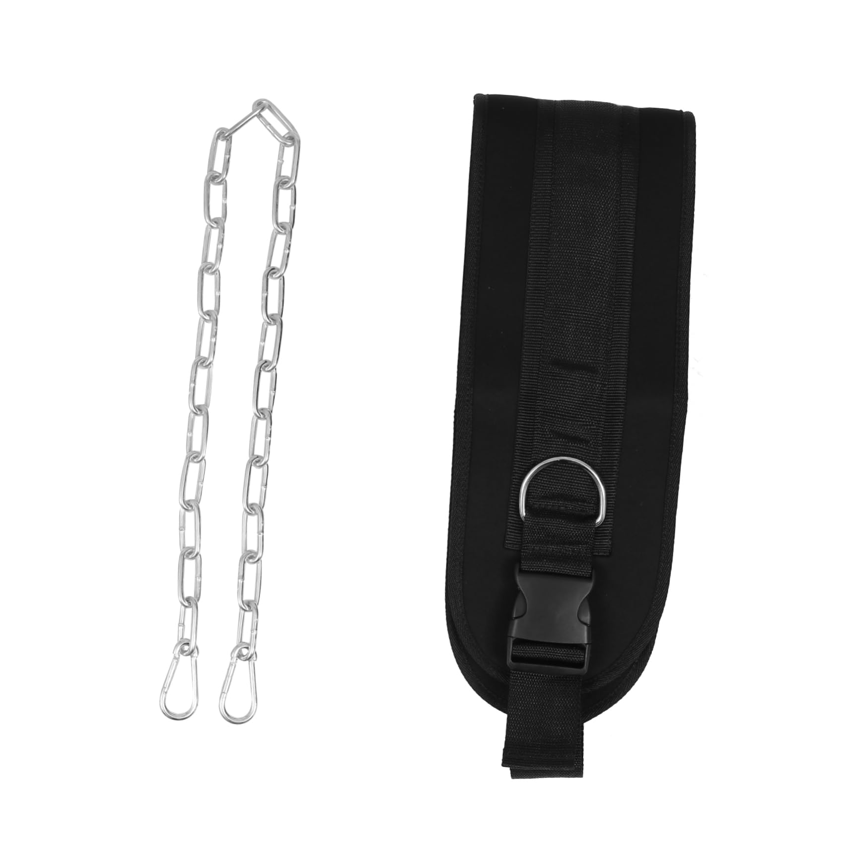 SUPVOX 1pezzi Cintura Per Sollevamento Pesi Con Catena Galvanizzata Attrezzatura Per Allenamento Muscolare Per Dips e Trazioni Protezione Della Vita Accessorio Fitness Per Uomini e Donne