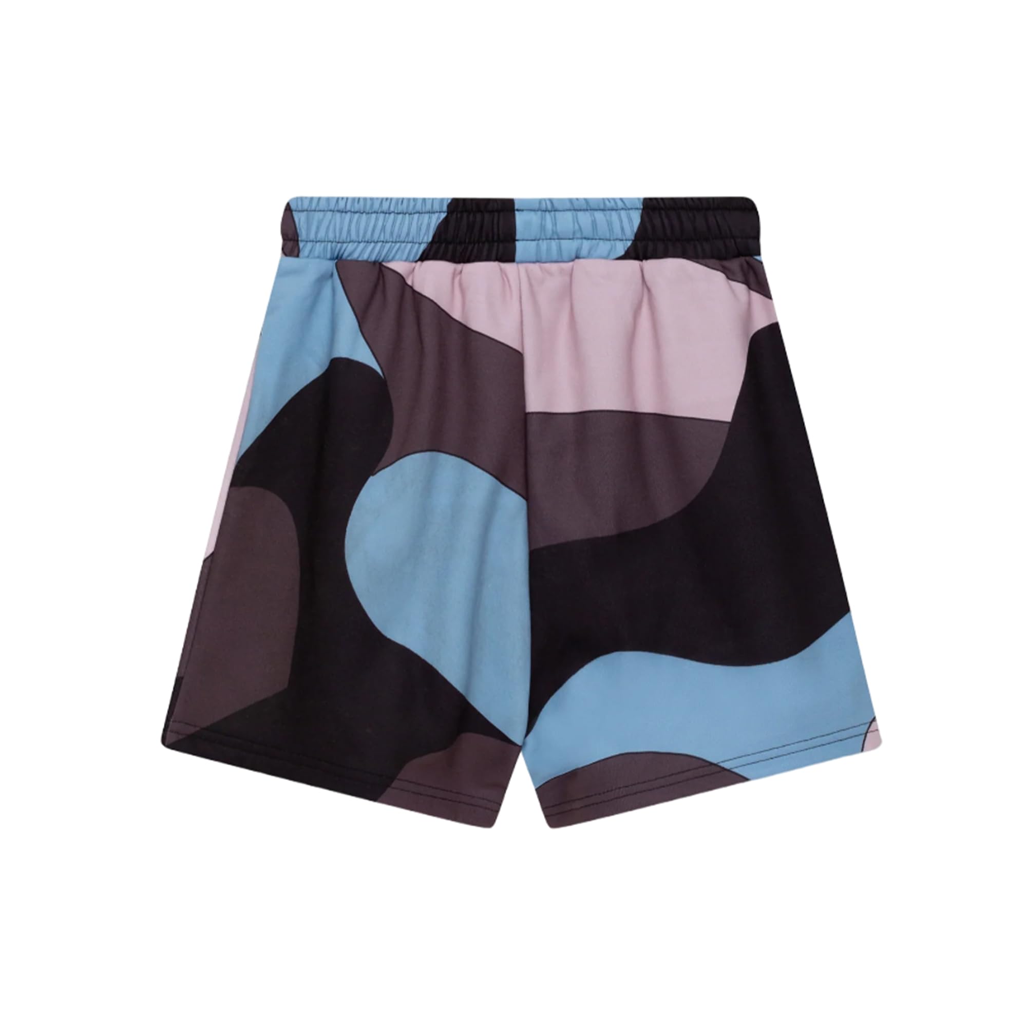 hype Boys Multi Squiggle Camo Shorts (11-12 Years), Multicoloured - Image 2