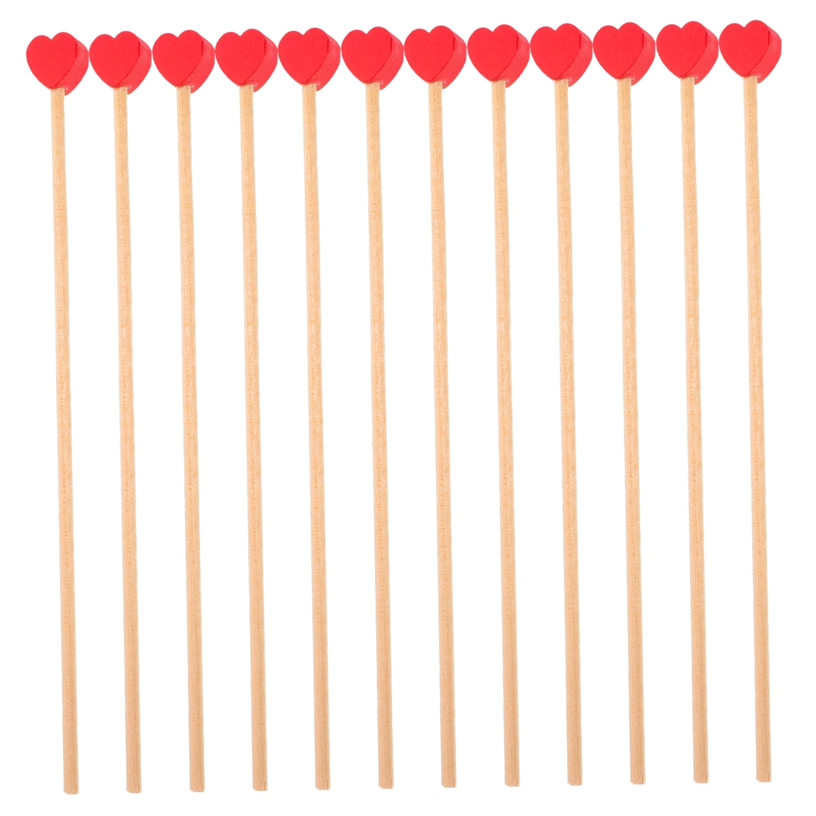 TIDTALEO 100pcs Wooden Stir Sticks Ball Stirrer for Coffee Lollipops and Cocktails Sturdy Craft for Baking and Beverage Use for Candy and Cake Pops