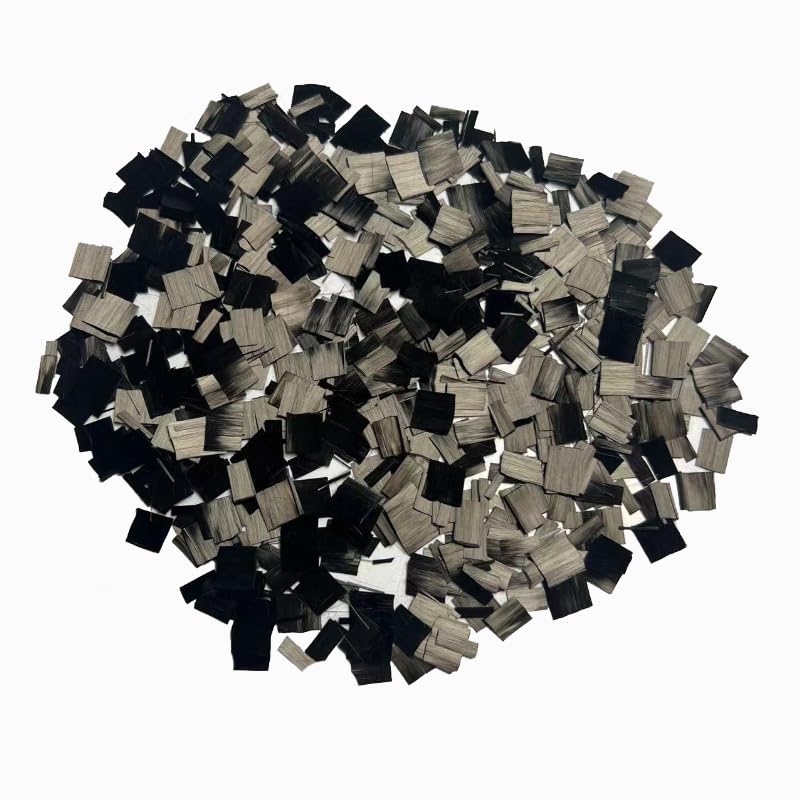 Generic 8mm Carbon Fiber Sheet Shaped forging Pattern and Silk Shaped forging Pattern in Stock (1000, Grams), black