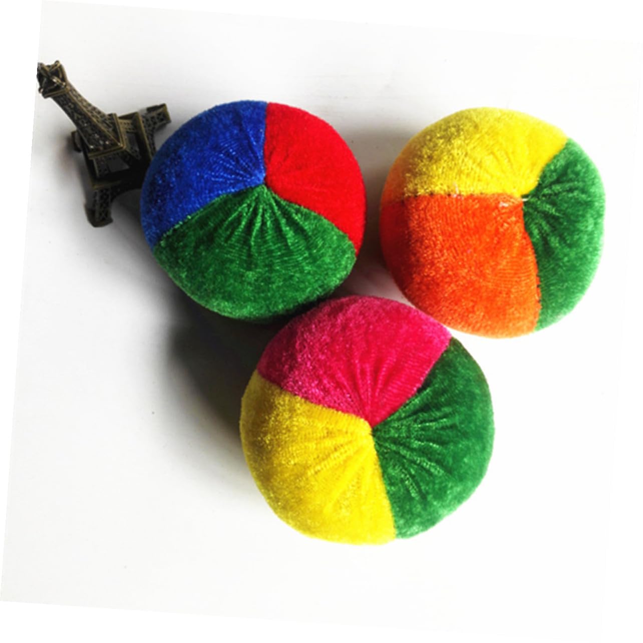 iplusmile 20pezzi Palline Giocoleria Divertente Gioco Esterno per Bambini Ragazzi Ragazze Colore Casuale