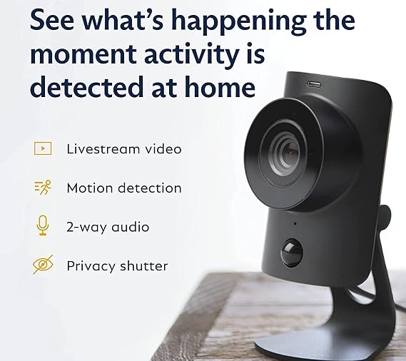 SimpliSafe Home Security System | 8 Piece Home Alarm System with Entry & Motion Sensors, Bellbox & HD Indoor Security Camera - Optional Professional Monitoring - Compatible with Alexa