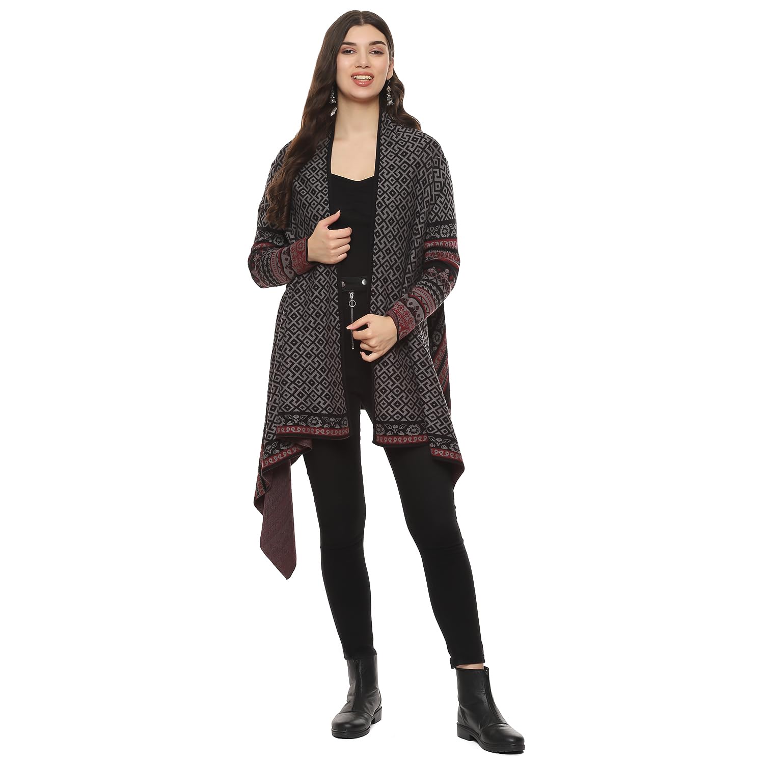 biba Women Cotton Straight Yarndyed Sweater-picture-51